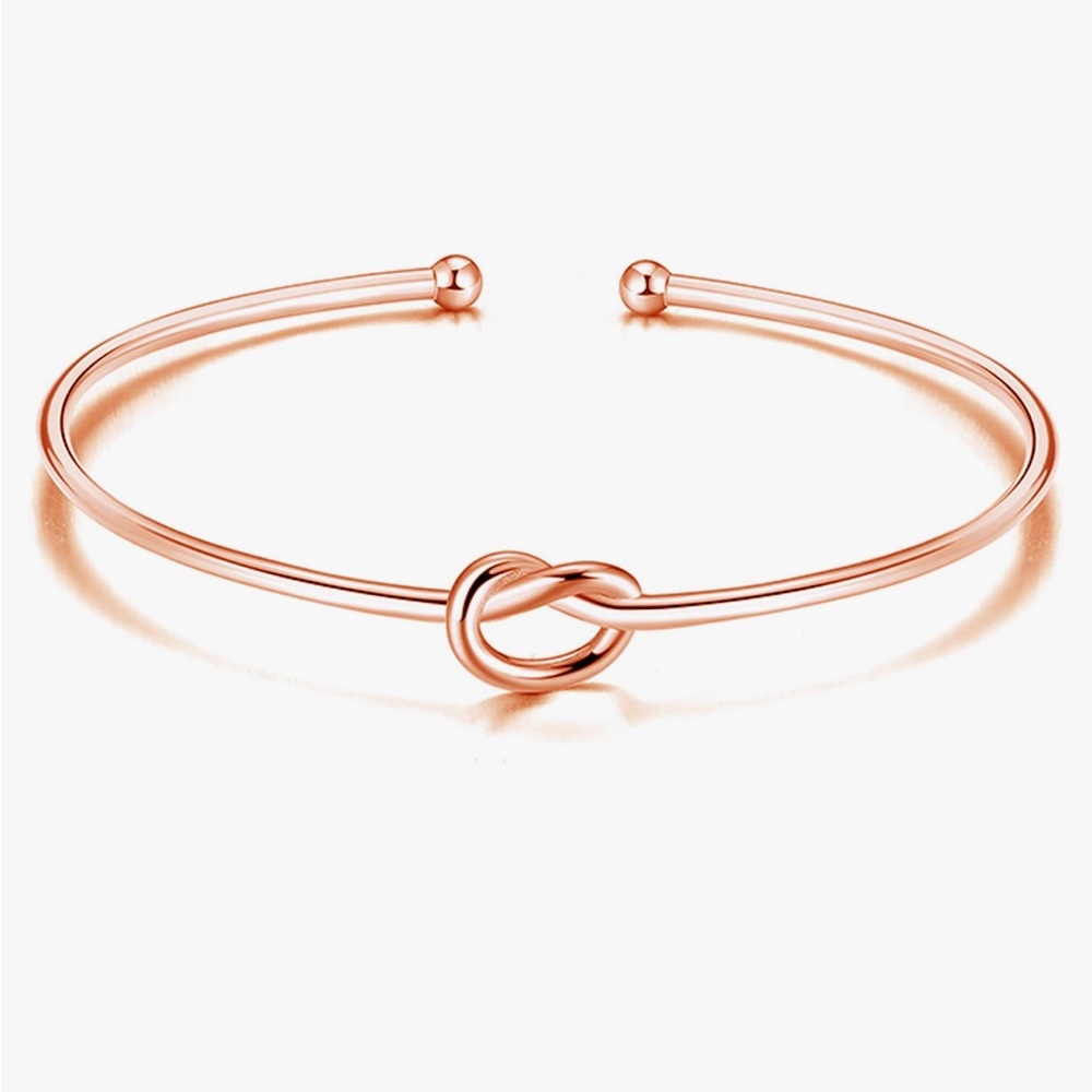 Infinity Love Knot Bracelet Bangle - NWT
